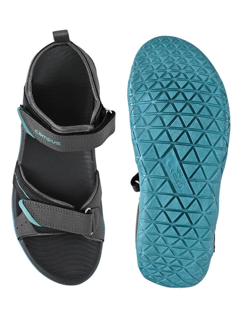 3K-SD-067B Grey Men's Sandals
